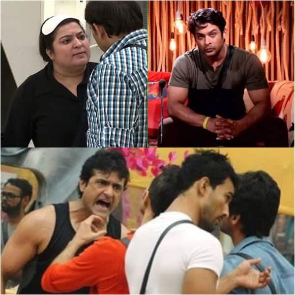 Bigg Boss Sidharth Shukla Dolly Bindra And More A Look At The Angriest Celebs On Salman