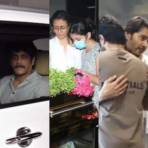 Indira Devi last rites: Vijay Deverakonda, Nagarjuna, Rana Daggubati and more pay respects; Mahesh Babu holds his father's hand tight [View Pics]