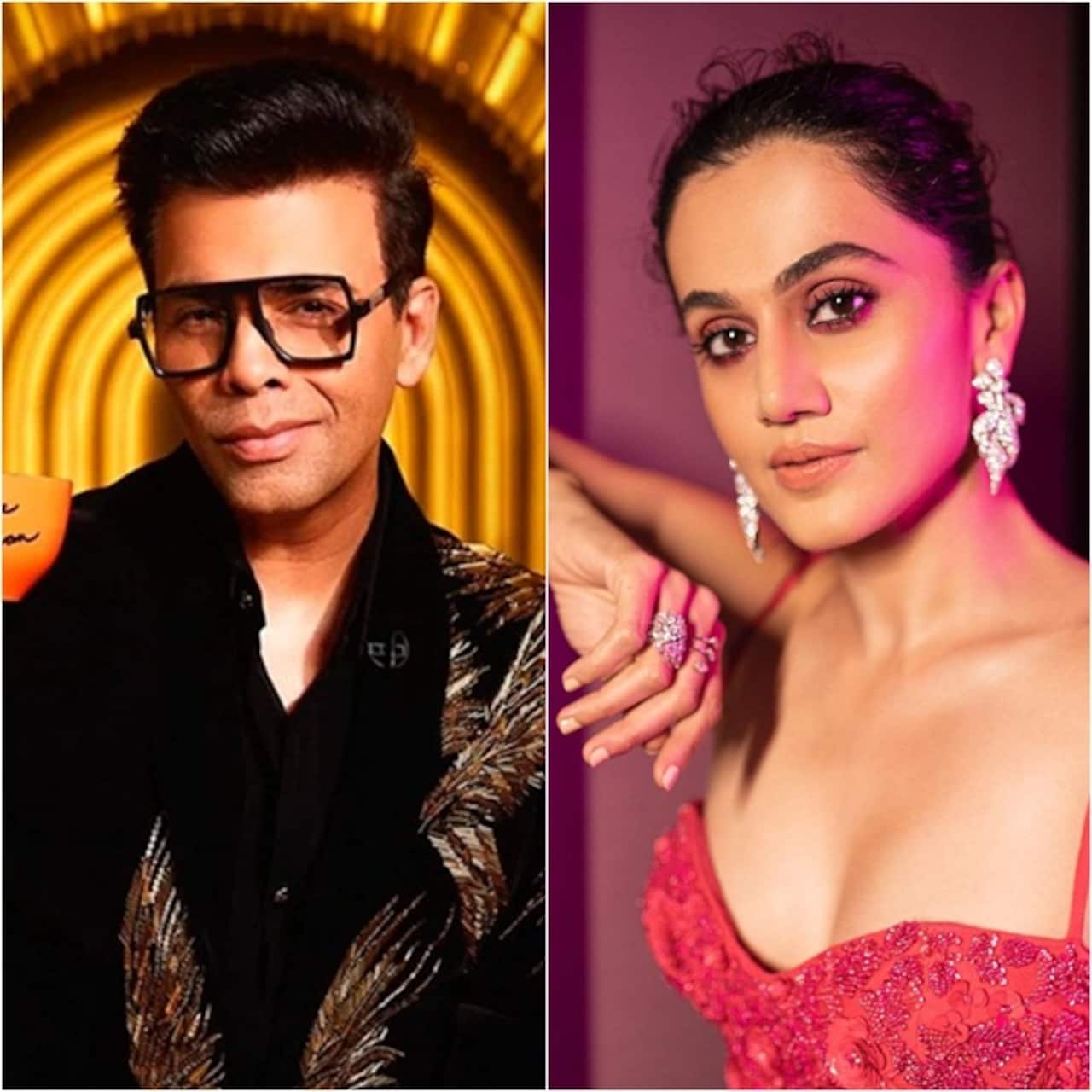 Koffee With Karan 7 Finale Karan Johar Reveals Why He Hasnt Invited Taapsee Pannu On His Chat