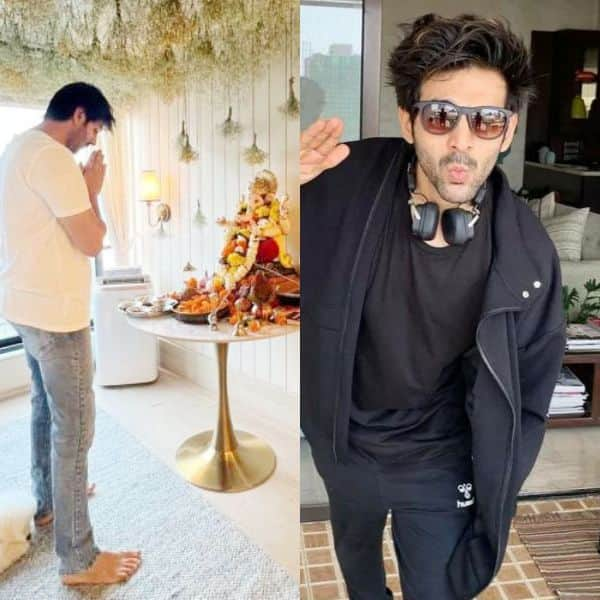 Kartik Aaryan seeks Ganpati’s blessing before Satya Prem Ki Katha shoot