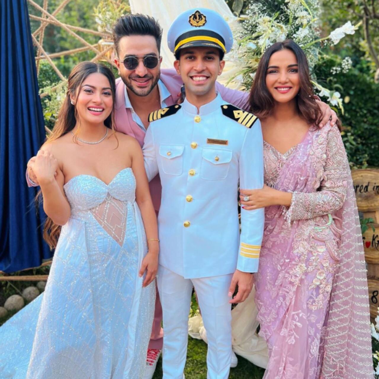 Krishna Mukherjee gets engaged to Navy Commander beau: Aly Goni, Jasmin Bhasin and others attend 