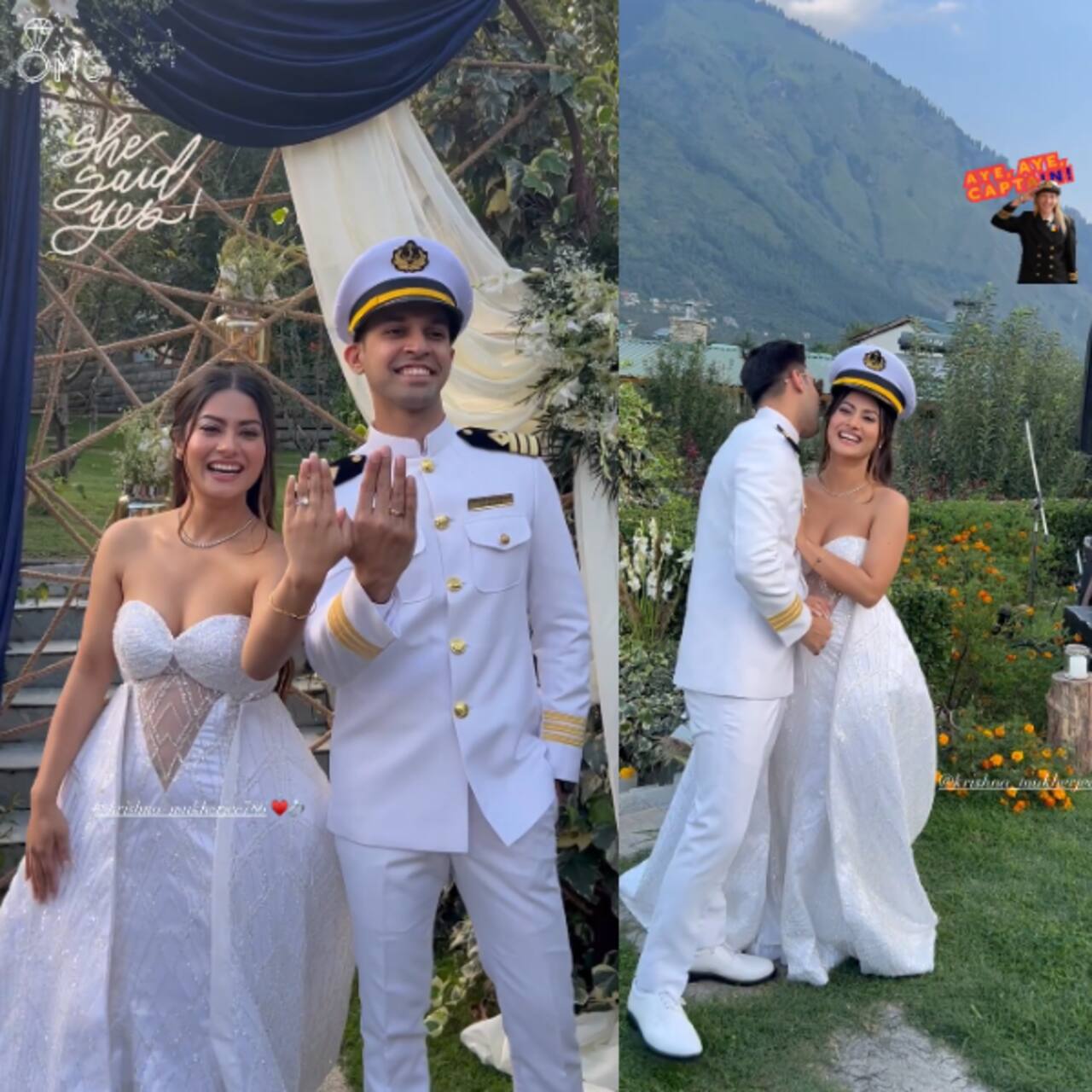 Krishna Mukherjee gets engaged to Navy Commander beau: The happily ever after
