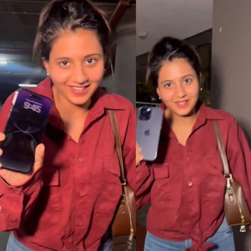 Anjali Arora happily flaunts her iPhone 14; gets trolled; netizens take a brutal dig over recent MMS leak
