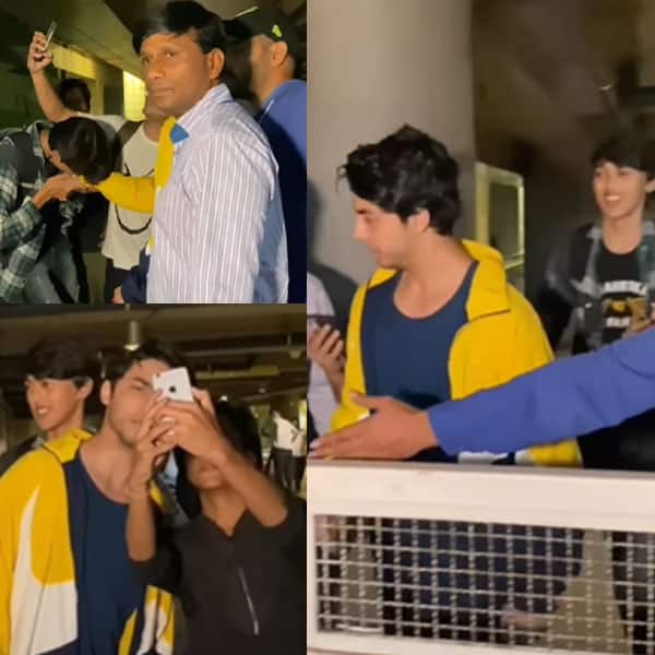 Aryan Khan happily poses with fans and gets lauded for his sweet gesture