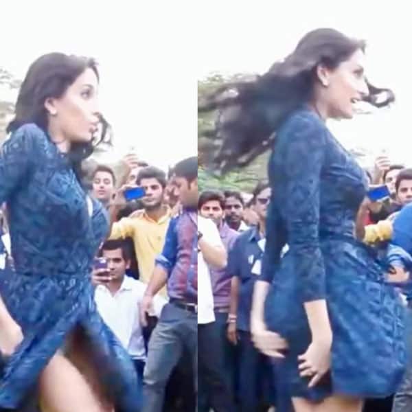 Nora Fatehi's viral oops moment