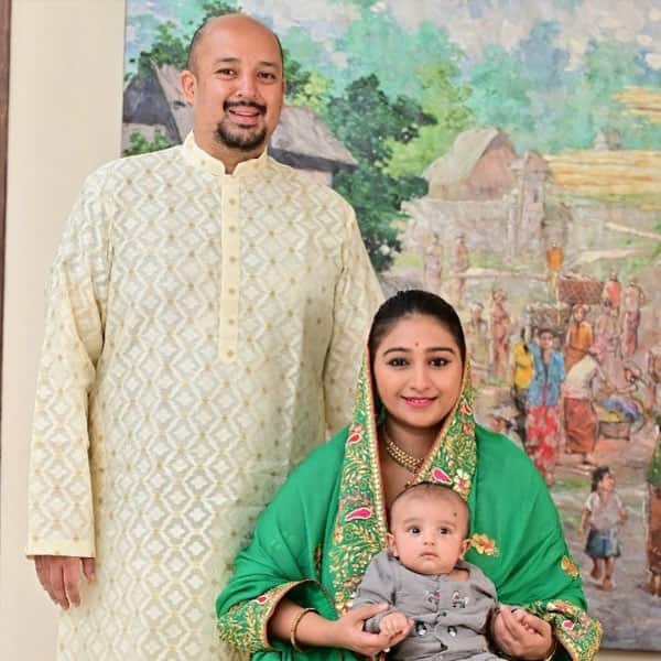 Yeh Rishta Kya Kehlata Hai: Mohena Kumari Singh's baby boy Ayaansh with his parents