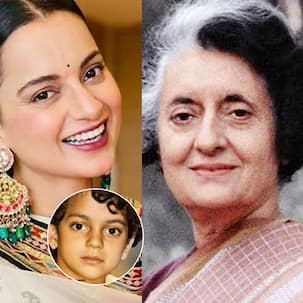 Emergency actress Kangana Ranaut shares childhood picture to prove why she's perfect to play the role of former PM Indira Gandhi