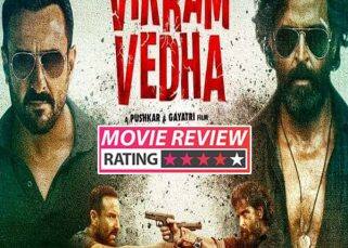Vikram Vedha Movie Review: Hrithik Roshan, Saif Ali Khan's solid performances shine through in this Pushkar-Gayathri masala entertainer set in Lucknow