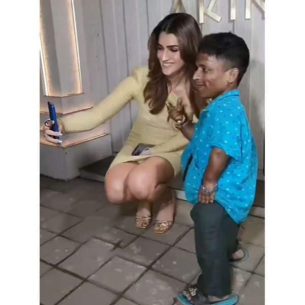 Kriti Sanon refused to take another picture with the dwarf fan