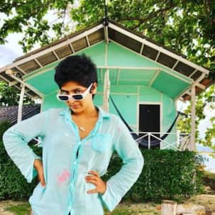 Taarak Mehta Ka Ooltah Chashmah actress Nidhi Bhanushali posts snap from her new home; fans compare her look with Falguni Pathak