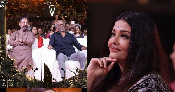 Aishwarya Rai Bachchan falls at Rajinikanth’s feet, Trisha star-struck by Rajini-Kamal Haasan and more HIGHLIGHTS [View Pics]