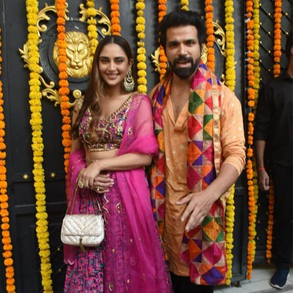 Ekta Kapoor Ganpati 2022: Rithvik Dhanjani and Krystle DSouza