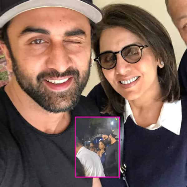 Brahmastra star Ranbir Kapoor and Neetu Kapoor attend Ganpati visarjan ...