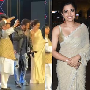 Rashmika Mandanna makes Salman Khan groove to Pushpa song Sami; fans want them in a film together [Watch Video]