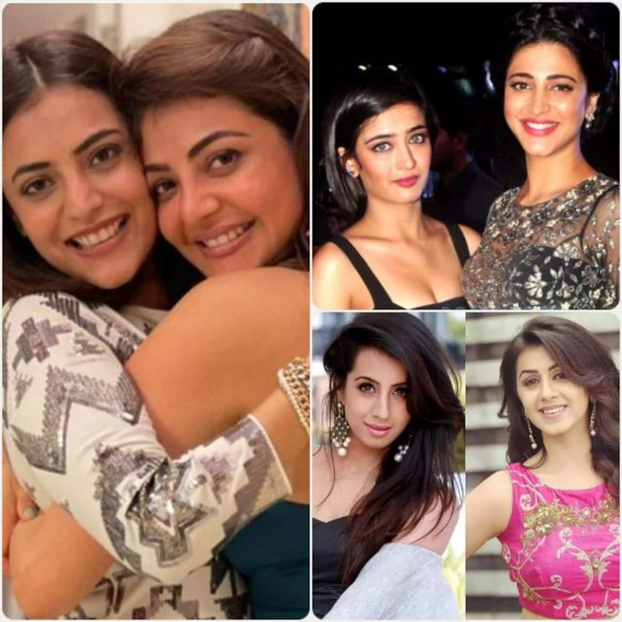 South Star Kajal Aggarwal To Shruti Hassan These Actresses Sister