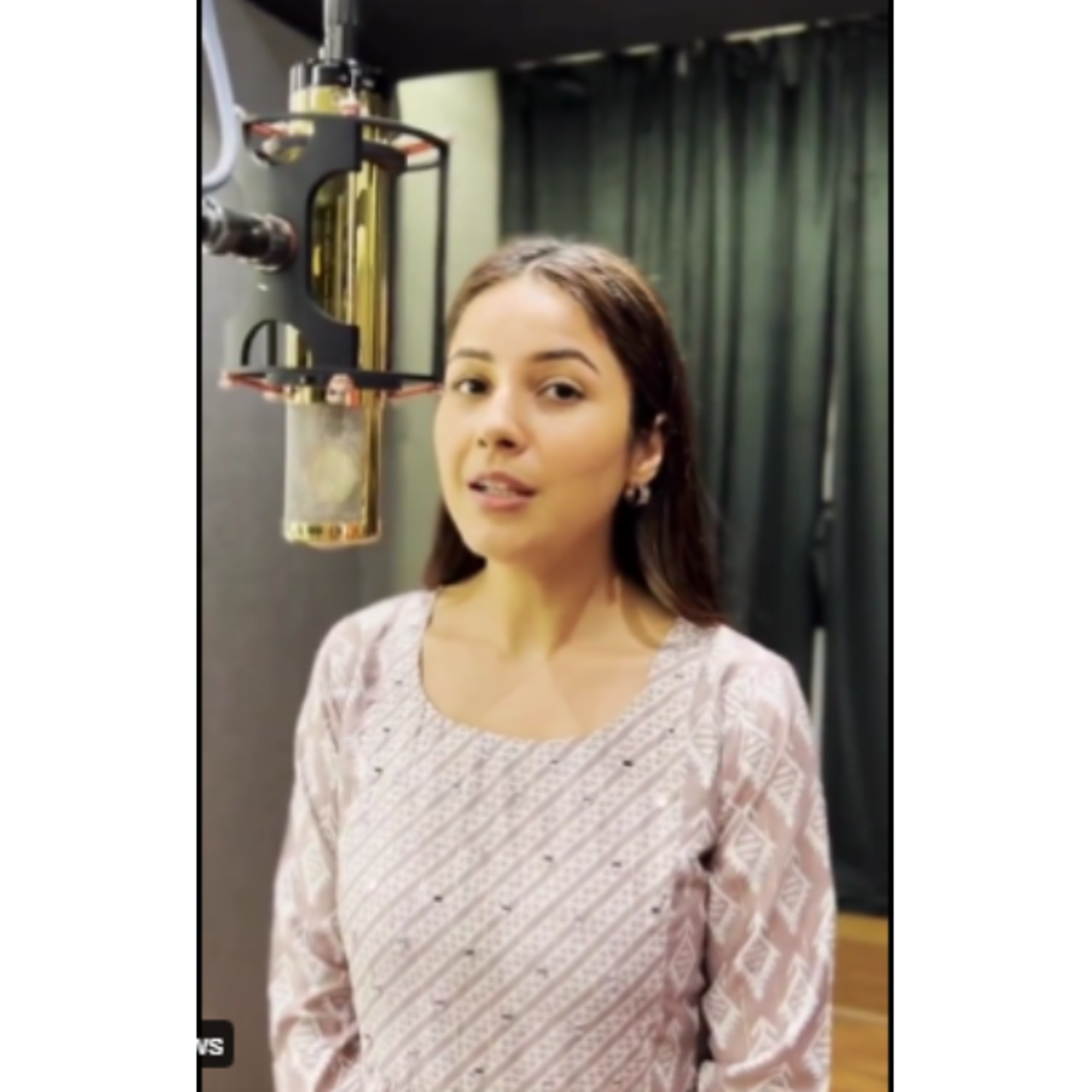 Shehnaaz Gill's singing video goes viral
