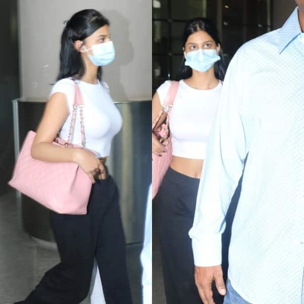 Suhana Khan Is Back From London, Spotted In A Cool Airport Look