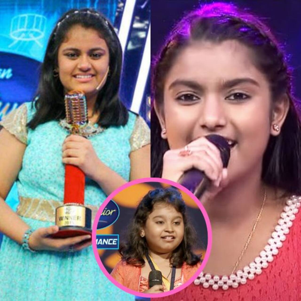 Indian Idol Junior 2 winner Ananya Nanda and first runner up Nahid Afrin in Indian Idol 13