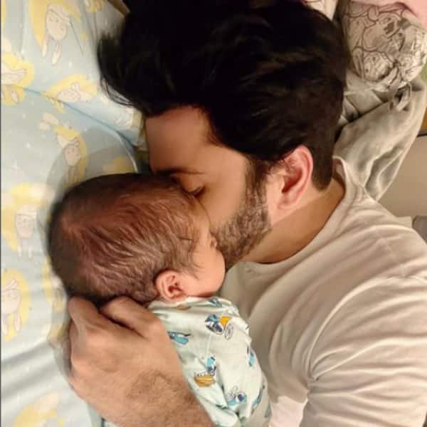 Dheeraj Dhoopar shares the adorable picture of son