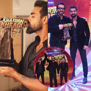 Khatron Ke Khiladi 12: Tushar Kalia ने फैजल शेख के जबड़े से निकाली ट्रॉफी, BTS फोटोज हो रही हैं वायरल