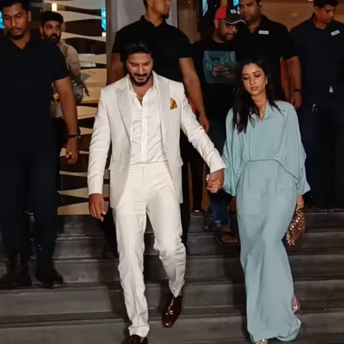 दुलकीर सलमान  और अमल सूफिया ने दिए पोज