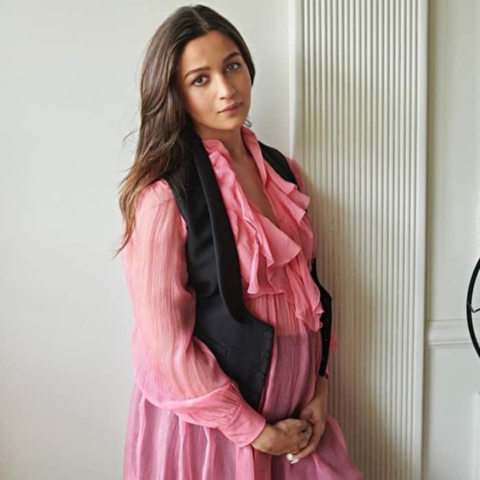 Alia Bhatt dons a frill top