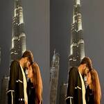 Nayanthara gives a romantic surprise to hubby Vignesh Shivan as she celebrates his 37th birthday at Burj Khalifa