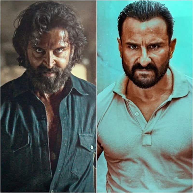 Vikram Vedha: Hrithik Roshan and Saif Ali Khan's transformation into a dreaded gangster and tough cop will leave you awestruck [View Pics and Videos]