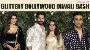 Kriti Sanon Diwali Party: Varun Dhawan, Rakul Preet Singh, Karan Johar and others turn up in their most glittery outfits [Watch Video]