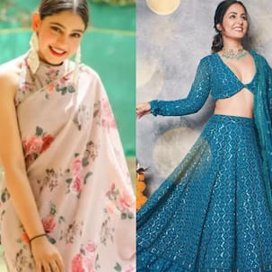 Niti Taylor, Hina Khan and more TV actresses in sarees and lehengas to give you the ultimate style inspiration