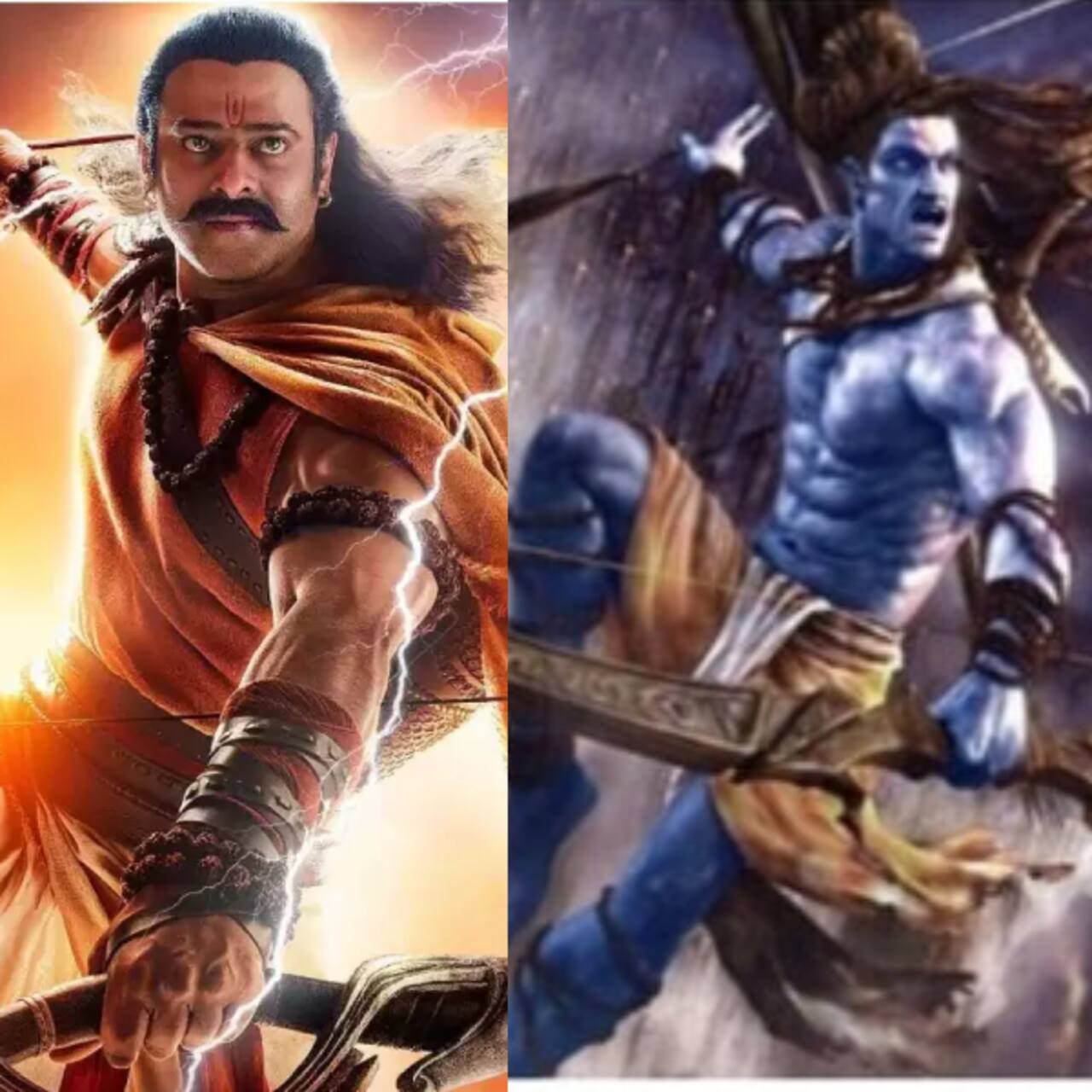 Adipurush: Poster of Prabhas starrer copied? Bhediya, Radhe Shyam and more  movies that were alleged for copying posters of other films