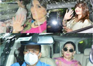 Alia Bhatt baby shower: Neetu Kapoor, Pooja Bhatt, Karisma Kapoor and more family members arrive to celebrate the special occasion [View Pics]