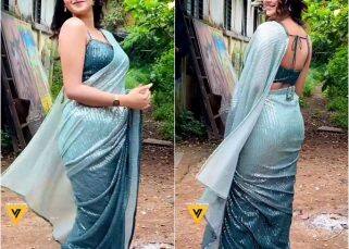 Lock Upp fame Anjali Arora steals hearts with her sari look [View Pics]