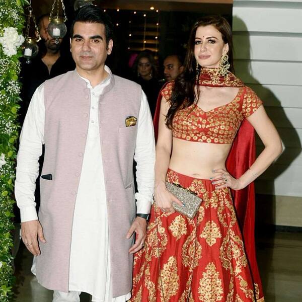 Arbaaz Khan and Giorgia Andriani