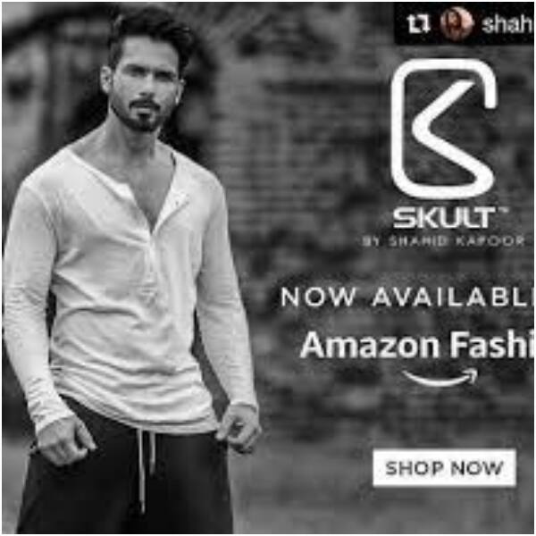 Shahid Kapoor के ब्रांड का नाम है  SKULT