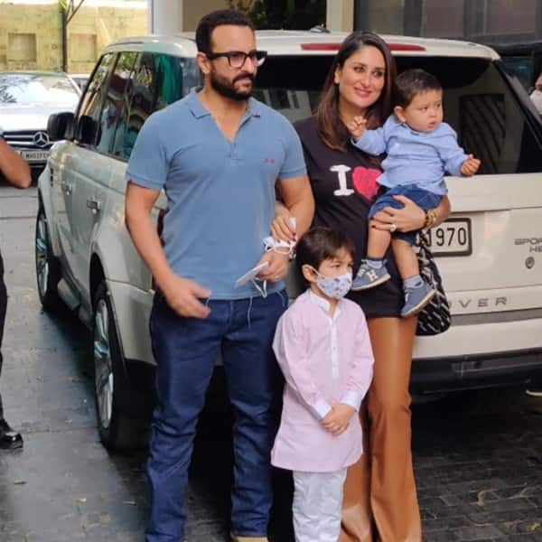 Saif Ali Khan And Kareena Kapoor Khan Are Hands On Parents To Sons ...