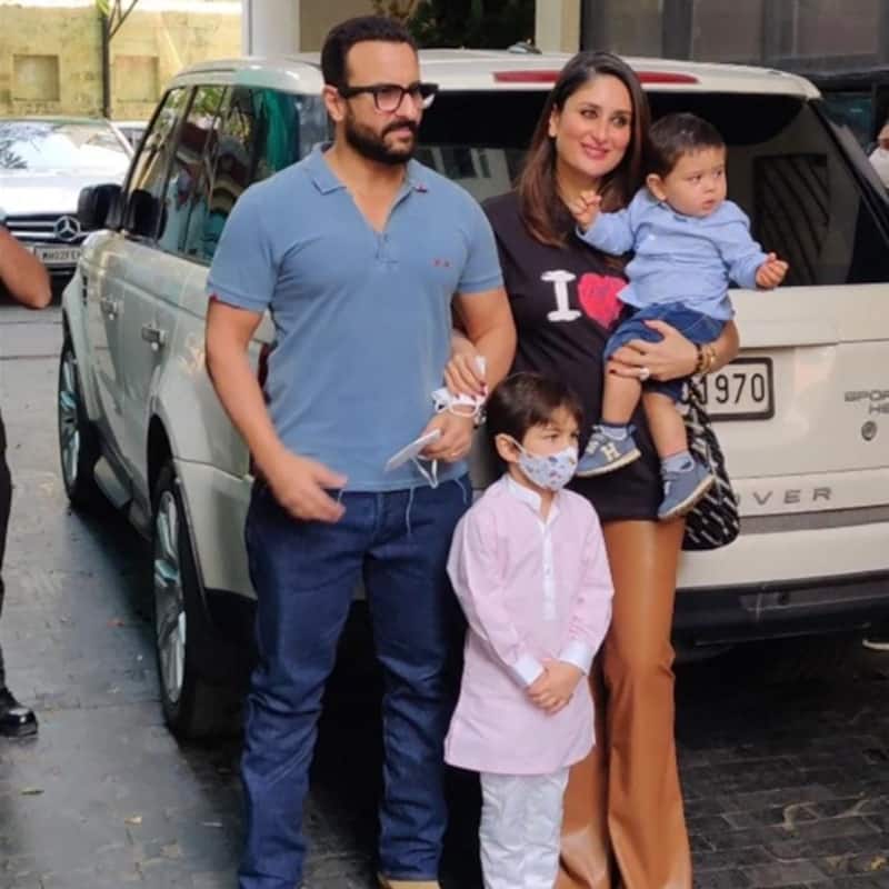 Saif Ali Khan and Kareena Kapoor Khan are hands on parents to sons Taimur and Jehangir [Watch videos]