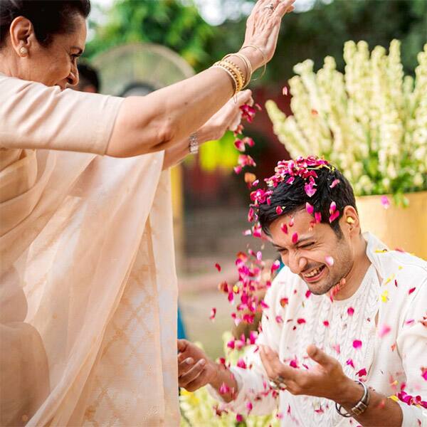 Richa Chadha and Ali Fazal sangeet and mehendi: Dashing groom