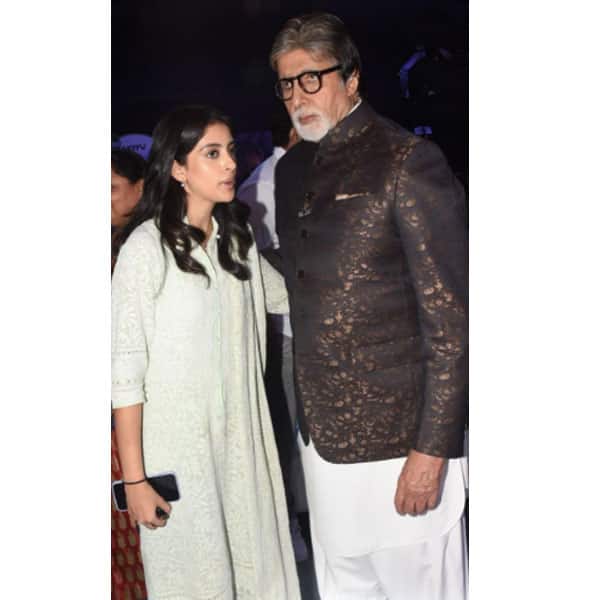Amitabh Bachchan and Navya Naveli Nanda join hands for the event