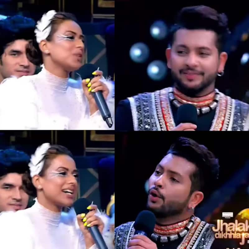 Jhalak Dikhhla Jaa 10: Nia Sharma unhappy with Nishant Bhat's wild card entry in the show? Watch the viral video