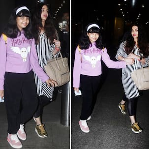 Aishwarya Rai Bachchan continues to hold Aaradhya’s hands despite trolling; proves she gives a damn [View Pics]