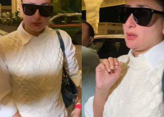 Kareena Kapoor Khan mobbed: Fan tries to hold actress for selfie at airport; netizens laud her patience – [Watch Video]