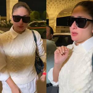 Kareena Kapoor Khan mobbed: Fan tries to hold actress for selfie at airport; netizens laud her patience – [Watch Video]