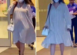 Mom-to-be Alia Bhatt rushes home as she returns from Singapore; netizens in awe of her personality