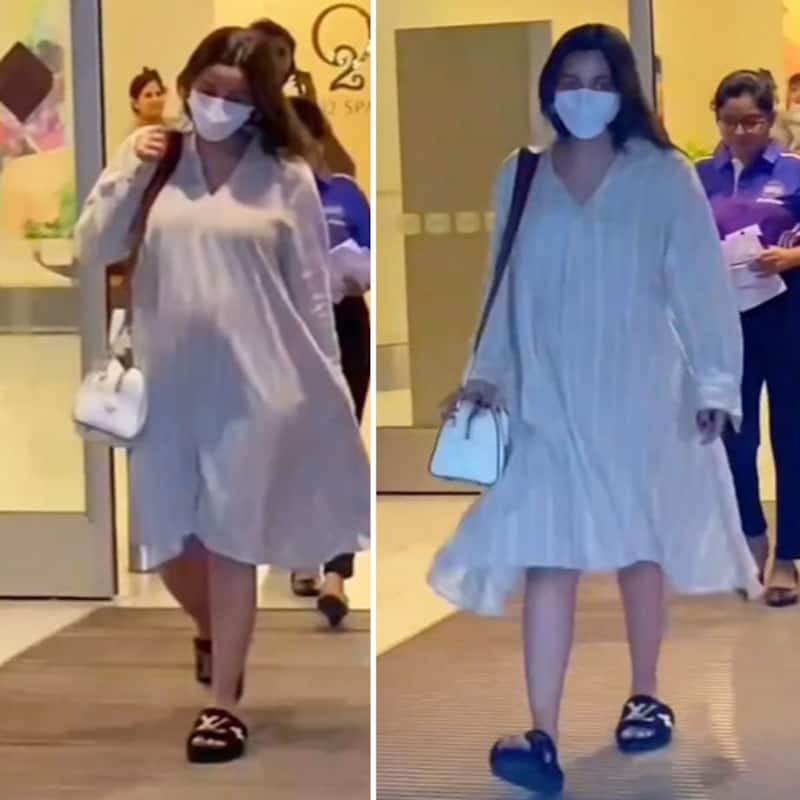Mom-to-be Alia Bhatt rushes home as she returns from Singapore; netizens in awe of her personality
