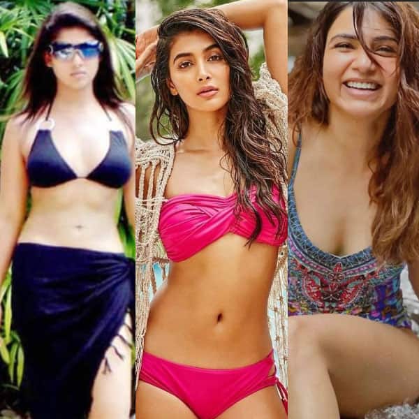 South Indian actresses look hot in bikinis