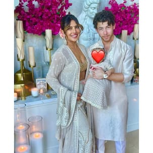 Priyanka Chopra and Nick Jonas' daughter Malti Marie Chopra celebrates her first Diwali; looks super cute in a lehenga