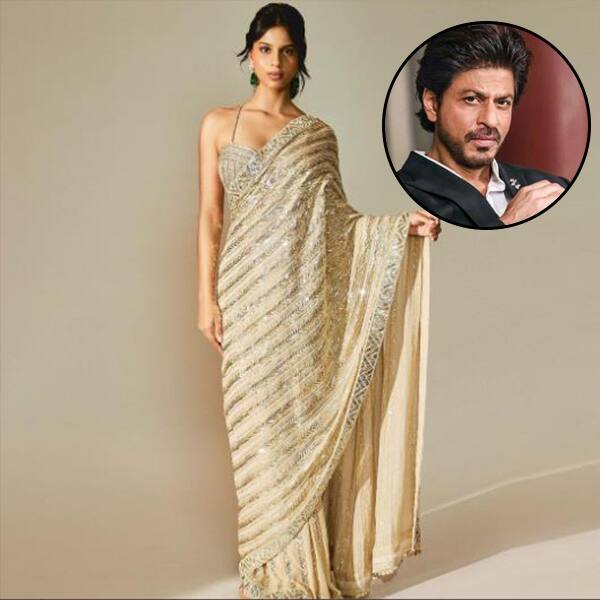 Diwali 2022: Suhana Khan's reply to Shah Rukh Khan on who draped her ...