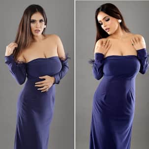 Neha Malik ने डीप नेक ड्रेस पहन शेयर की फोटो, अदा देख फैंस के छूटे पसीने