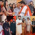 Exes Katrina Kaif and Ranbir Kapoor come under one roof to celebrate Navratri; South stars Nagarjuna, Prithviraj Sukumar and others join in [VIEW PICS]